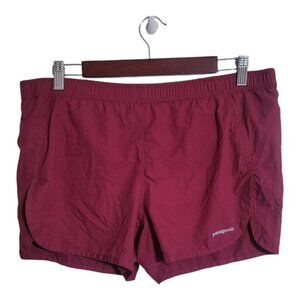 COPY - Patagonia Shorts Women M Maroon Baggies Gorpcore Crossfit Hiking Trail C…